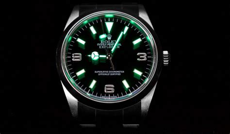 pallino luminescente per rolex|rolex luminous paint.